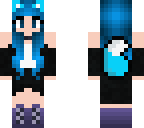 blue fox girl