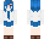 blue girl