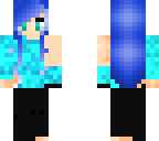 blue hair