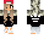 christmas hat girl