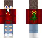 custom christmas boy skin