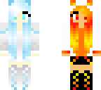 fire and ice girl