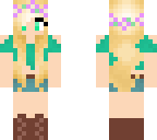 lucy teen girl with flower headband