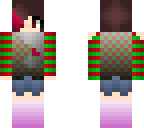 momo in christmas clothes