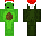 santa-hat avocado