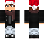 scarf santa hat