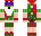 updated santa hat skin