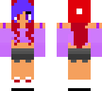 aphmau with red and purple