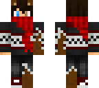 bear boy christmas skin