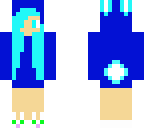 blue bunny girl