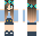 blue girl