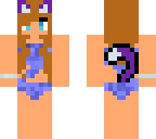 brown hair meifwa in a aphmau skin