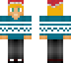 christmas man cyan