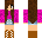 cute pink girl