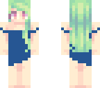 lime hair