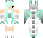 mint dragon chibi