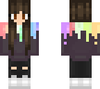 paint drip girl edit