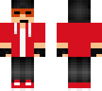 red hoodie boy