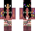 reindeer lights girl skin