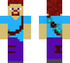 steve with survival items