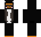 weird penguin skin