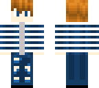 blue striped shirt boy