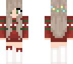 christmas light girl