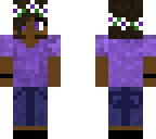 cute black girl with flower crown modest