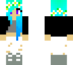 cute blue hair