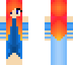 fire plus water dress