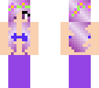 lavender mermaid princess