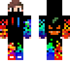 rainbow boy hallowen