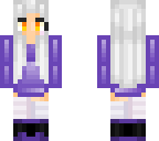 random purple girl