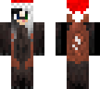 red panda girl christmas version