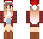 santa girl edit