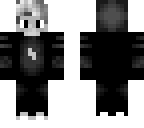 black and white