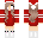 cute herobrine christmas girl