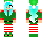 neon blue elf