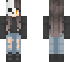 skeleton girl