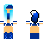 blue girl