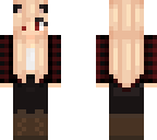 cute plaid vampire kitty