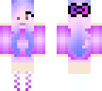 cute purple fox girl