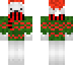 festive polar bear