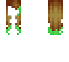 green tips - hair base