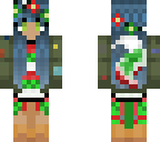 jamie 's hchristmas skin blue hair
