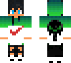 me in green hoodie