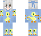 shorter hair for the ducky duck skin