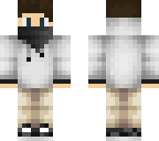 white hoodie boy