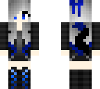 blue wolf girl