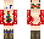 christmas deer skin